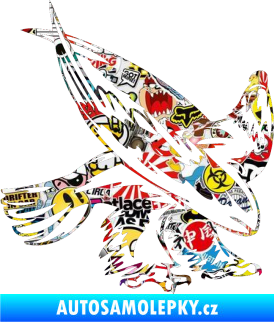 Samolepka Predators 049 pravá Sticker bomb