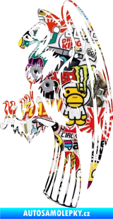 Samolepka Predators 050 levá Sticker bomb