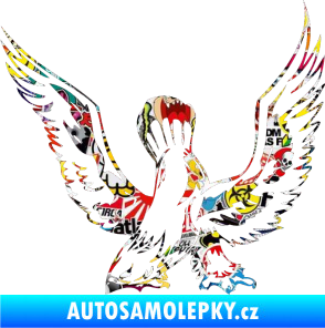 Samolepka Predators 051 levá Sticker bomb