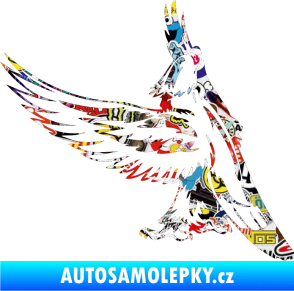 Samolepka Predators 054 levá orel Sticker bomb