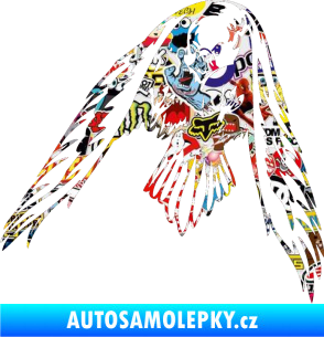Samolepka Predators 055 levá Sticker bomb
