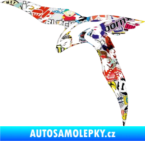 Samolepka Predators 062 levá Sticker bomb