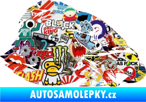 Samolepka Predators 064 pravá Sticker bomb