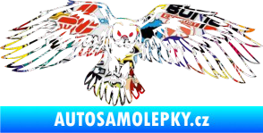 Samolepka Predators 077 pravá sova Sticker bomb