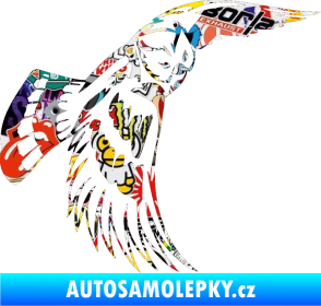 Samolepka Predators 081 pravá sova Sticker bomb