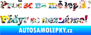 Samolepka Proč se na mě lepíš? Vždyť se neznáme! 001 Sticker bomb