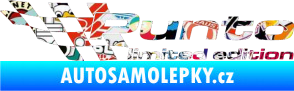 Samolepka Punto limited edition levá Sticker bomb
