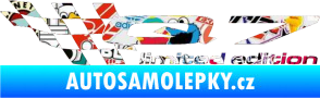 Samolepka Q7 limited edition levá Sticker bomb
