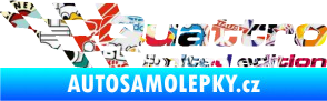 Samolepka Quattro limited edition levá Sticker bomb