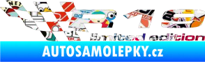 Samolepka R19 limited edition levá Sticker bomb