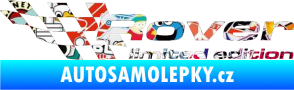 Samolepka Rover limited edition levá Sticker bomb
