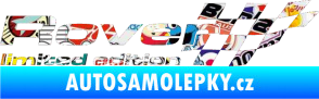 Samolepka Rover limited edition pravá Sticker bomb