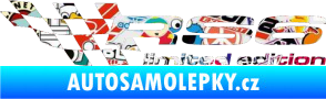 Samolepka RS6 limited edition levá Sticker bomb