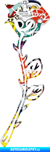 Samolepka Růže 001 pravá Sticker bomb