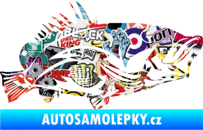 Samolepka Ryba 004 pravá Sticker bomb