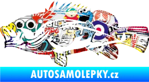 Samolepka Ryba 005 levá Sticker bomb