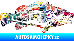 Samolepka Ryba 005 pravá Sticker bomb