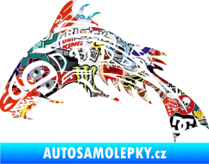 Samolepka Ryba 007 levá Sticker bomb