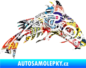 Samolepka Ryba 007 pravá Sticker bomb