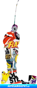 Samolepka Rybář 002 pravá Sticker bomb