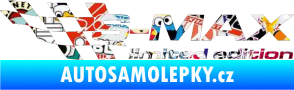 Samolepka S-MAX limited edition levá Sticker bomb