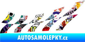 Samolepka Šachovnice 029 Sticker bomb