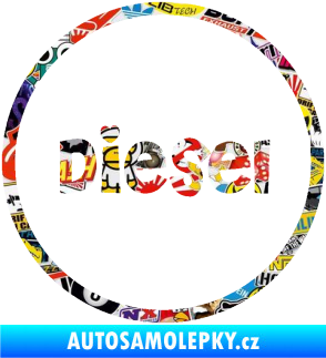 Samolepka Samolepka na víčko od nádrže 007 diesel Sticker bomb