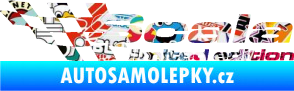 Samolepka Scala limited edition levá Sticker bomb
