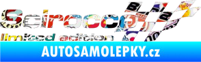Samolepka Scirocco limited edition pravá Sticker bomb