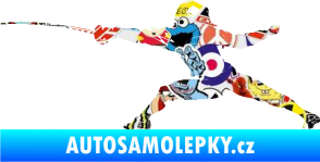Samolepka Šerm 001 levá  Sticker bomb