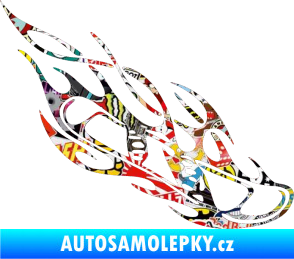 Samolepka Snowboard 015 pravá Sticker bomb