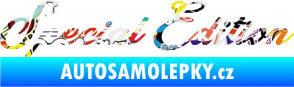 Samolepka Special edition 003 nápis Sticker bomb