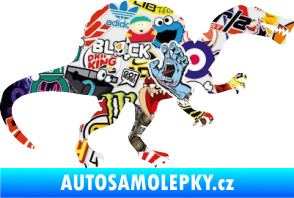 Samolepka Spinosaurus 001 pravá Sticker bomb