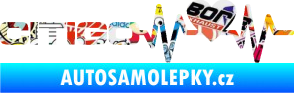 Samolepka Srdeční tep 032 levá Citigo Sticker bomb