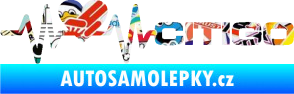 Samolepka Srdeční tep 032 pravá Citigo Sticker bomb