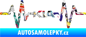 Samolepka Srdeční tep 049 Kia Sticker bomb