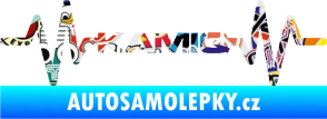 Samolepka Srdeční tep 067 Kamiq Sticker bomb