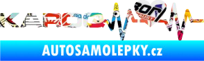 Samolepka Srdeční tep 068 levá Karoq Sticker bomb