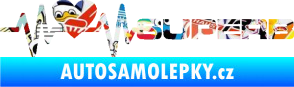 Samolepka Srdeční tep 072 pravá Superb Sticker bomb
