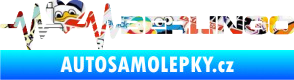 Samolepka Srdeční tep 092 pravá Berlingo Citroen Sticker bomb