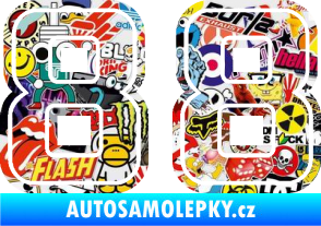 Samolepka Startovní číslo 88 typ 5 Sticker bomb