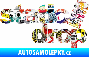 Samolepka Static drop 001 JDM styl Sticker bomb