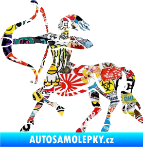 Samolepka Střelec 005 levá Sticker bomb