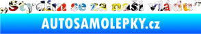 Samolepka Stydím se za naši vládu 005 Sticker bomb