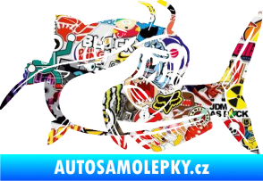 Samolepka Sumec 001 pravá Sticker bomb
