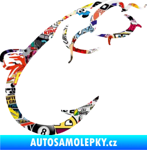 Samolepka Sumec 003 pravá Sticker bomb