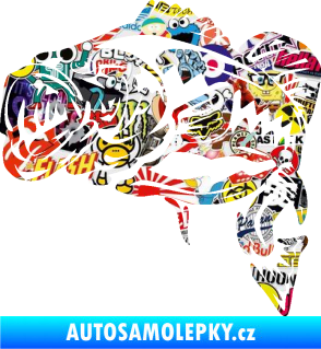 Samolepka Sumec 004 levá Sticker bomb