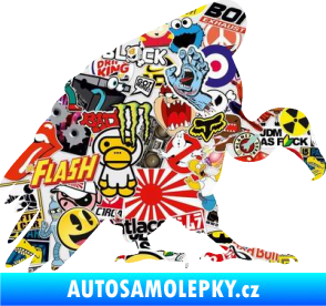 Samolepka Sup 001 pravá Sticker bomb