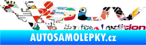 Samolepka SUV limited edition levá Sticker bomb