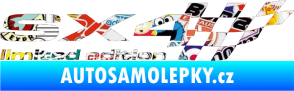 Samolepka SX4 limited edition pravá Sticker bomb
